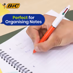 BIC 4 Colour Original Fine Point Ballpoint Pen 0.8 mm Pack of 1