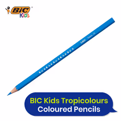 BIC Kids Tropicolours 24 Pack Coloured Pencils Ideal for School