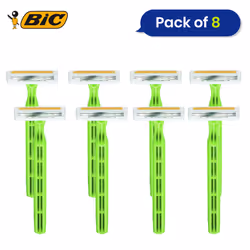 BIC Pure 3 Lady Razors 8 Pack with Aloe Vera Strip for Smooth Shave