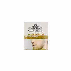 GadgetKing Nose Hair Removal Wax Kit Nasal Ear Hairs Painless Effective Safe Quick Beads Waxing Remover for Men and Woman Ladies DIY Applicator Sticks