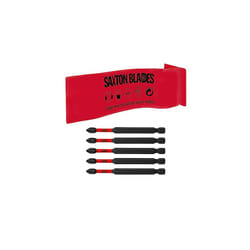 5X Saxton PH2 89mm Long Magnetic Impact Duty Phillips Screwdriver Drill Driver Bits for Dewalt Milwaukee Bosch Makita etc