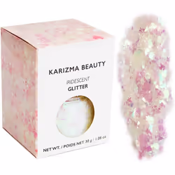 Iridescent Chunky Glitter Large 30g // Karizma Beauty