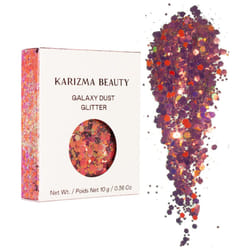 KARIZMA Galaxy Dust Body Glitter. 10g Chunky Face Glitter  Hair Glitter  Eye Glitter and Body Glitter for Women. Rave Glitter  Festival Acce