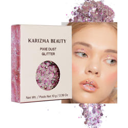 KARIZMA Pixie Dust Body Glitter. 10g Chunky Face Glitter  Hair Glitter  Eye Glitter and Body Glitter for Women. Rave Glitter  Festival Acces