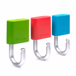 Thumbs Up 1002232, Indoor, Coat hook, Blue, Green, Red, Adhesive strip, 3 kg, 70 g