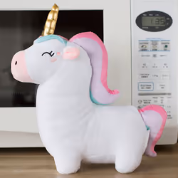 Thumbs Up Unicorn Microwave heated toy