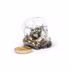 Shepperton Original Stormtrooper Terrarium | Sealed Glass Terrarium For Houseplants