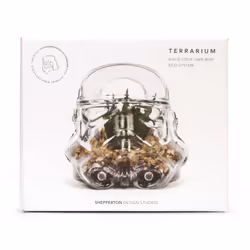 Shepperton Original Stormtrooper Terrarium | Sealed Glass Terrarium For Houseplants