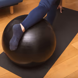 Thumbs Up 1002674 exercise ball 65 cm Black Full-size