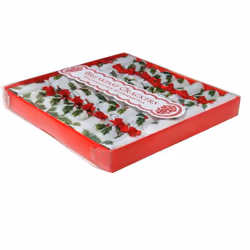 32 Mini Christmas Crackers Saucer Breakfast Crackers Silver Gold Red