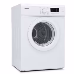 7kg Vented Freestanding Tumble Dryer In White With Sensor - Montpellier MVSD7W