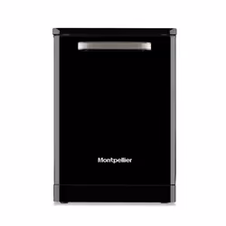 Montpellier MAB1353K Freestanding Dishwasher 60cm in Black