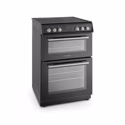 Montpellier MDOC60FK - Black 4 Zone Electric Cooker - A/A energy