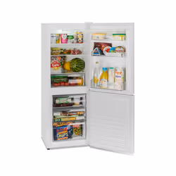 Montpellier MFF155EW - White Freestanding 60/40 Frost Free Fridge Freezer - E energy