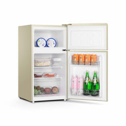 84litre Mini RETRO Fridge Freezer Class E Cream