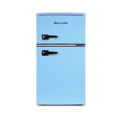Montpellier MAB2035EPB Undercounter Retro Fridge Freezer Pastel Blue