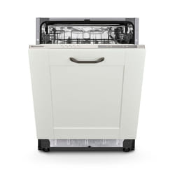 Montpellier MDWBID6053 - White 13 Place Setting Integrated Dishwasher - 49dB - D Energy