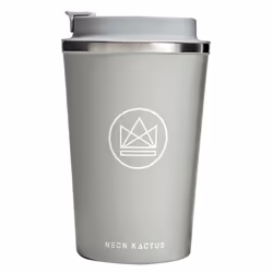 Neon Kactus INCOCU02, Single, 0.34 L, Grey, Stainless steel, Coffee, 1 pc(s)