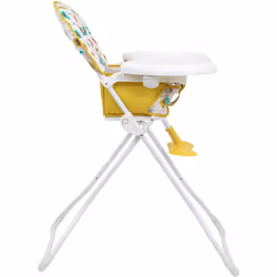 Graco Snack N' Stow Compact Highchair (15kg Maximum Weight), Lightweight with Freestanding Fold, Elifun Mustard - Additional view 2
