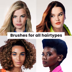 | The Naturally Curly Wet Detangler Hairbrush for 3C to 4C Hair | Reduces Frizz | Purple Passion - Additional view 6