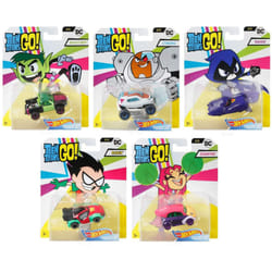 Hot Wheels Teen Titans Go! DMH73 5 Pack Diecast Toy Cars