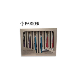 Parker AP011342P Pack of 6 IM Jewel Ballpoint Pens