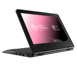 Circular Computing Lenovo - ThinkPad Yoga 11e Laptop - 11.6" HD Touchscreen (1366x768) - Intel Celeron N4150 - 8GB - 256GB SSD - Windows 11 Professional - Full UK (US Layout) - Fully Tested Original Battery - IEEE 802.11ac WLAN - 1 Year Return to Base Warranty