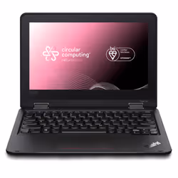 Circular Computing Lenovo ThinkPad Yoga 11e, Intel® Celeron®, 29.5 cm (11.6"), 1366 x 768 pixels, 8 GB, 256 GB, Windows 11 Pr ...