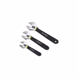Adjustable Wrench - Set of 3 Hexagonal Wrenches Quick and Accurate Size Adjustment for Various Tasks - Durable Construction f ...