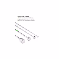 Magnetic Pickup Tool Set of 4 - Telescopic Magnetic Pickup Tool - Extendable Magnetic - Telescopic Magnet Stick Grabber Wand- Garage and Mechanic
