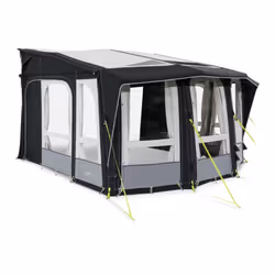 Dometic Ace AIR Pro 400 S, Inflatable, Flat, Side awning, Black, Grey, White, Black, 2.35 m