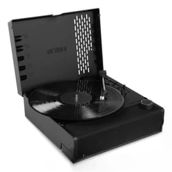 Victrola Revolution GO Belt-drive audio turntable Black