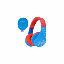 Bluetooth Headphones for kids PowerLocus Wireless Foldable Headphones Over Ear Headphone with Microphone 85DB Volume Limit Wi ...