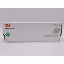 Micropore TAN 2.5cm Box of 12 - REF: 1533-1
