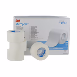 Micropore WHITE 2.5cm Box 12 - REF: 1530-1
