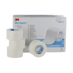 Micropore WHITE 2.5cm Box 12 - REF: 1530-1
