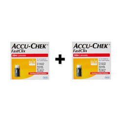 Accu-Chek Fastclix Box of 204 X 2 (TWIN PACK) - REF: ACC001