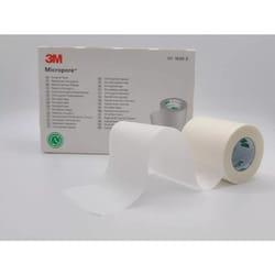 Micropore WHITE 5cm Box of 6 - REF: 1530-2