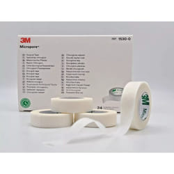 Micropore WHITE 1.25cm Box 24 - REF: 1530-0