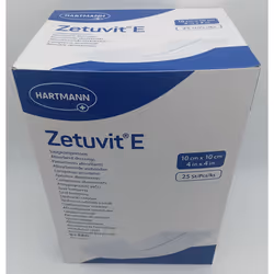 Zetuvit E Sterile 10cm x 10cm Box of 25 - REF: 413770
