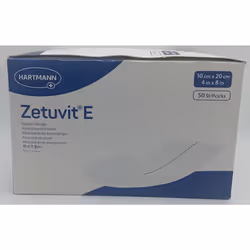 Zetuvit E Non Sterile 10cm x 20cm Box of 50 - REF: 413861