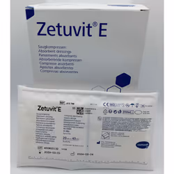 Zetuvit E Sterile 20cm x 40cm Box of 5 - REF: 413786