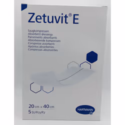 Zetuvit E Sterile 20cm x 40cm Box of 5 - REF: 413786