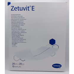 Zetuvit E Sterile 20cm x 20cm Box of 15 - REF: 413774