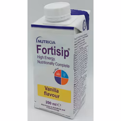 Fortisip Vanilla 200ml case of 24 - REF: FOR011