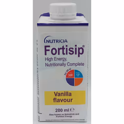 Fortisip Vanilla 200ml case of 24 - REF: FOR011