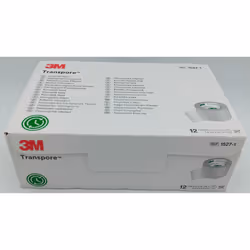 Transpore 2.5cm Box of 12 - REF: 1527-1