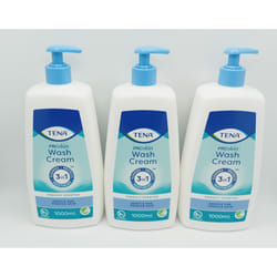 TENA Wash Cream 1000ml x 3 - REF: 4250