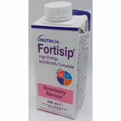 Fortisip Strawberry 200ml Pack of 6 - REF: FOR010