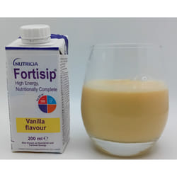 Fortisip Vanilla 200ml Pack of 6 - REF: FOR011